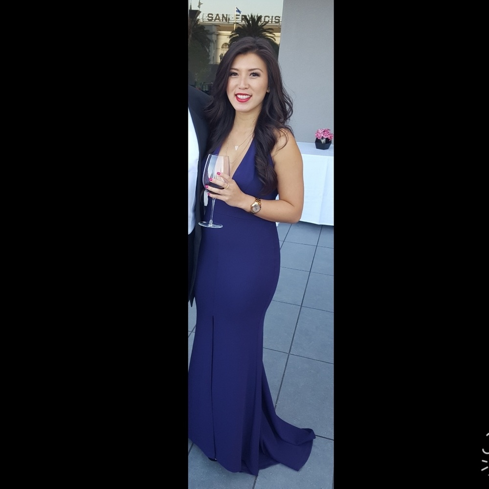Evening Dress with Tail